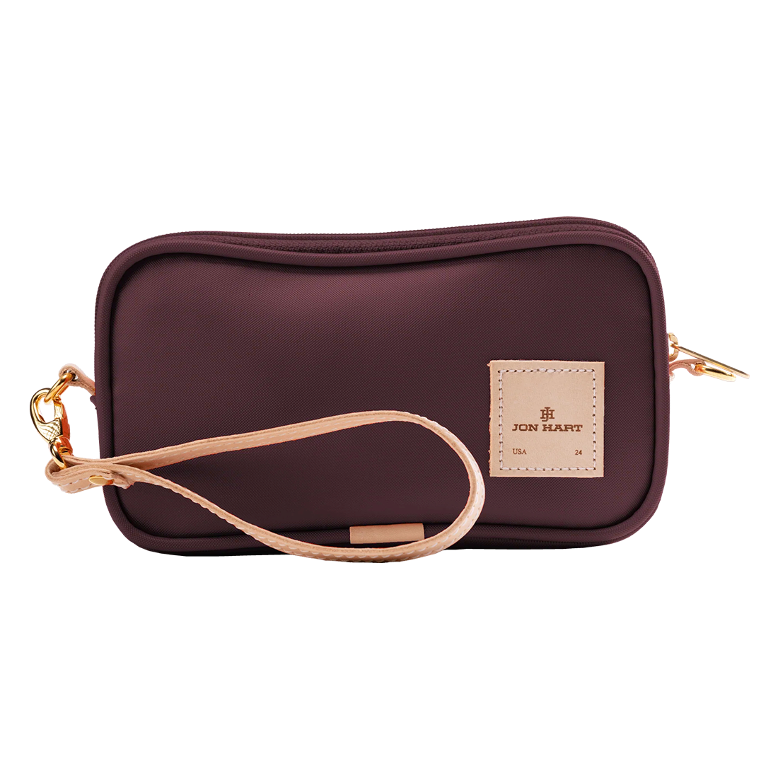 Jon Hart Coated Canvas Wristlet