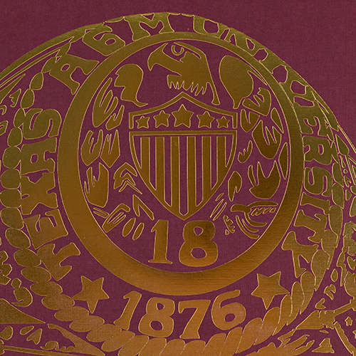 2018 Maroon Ring Print 12x18in