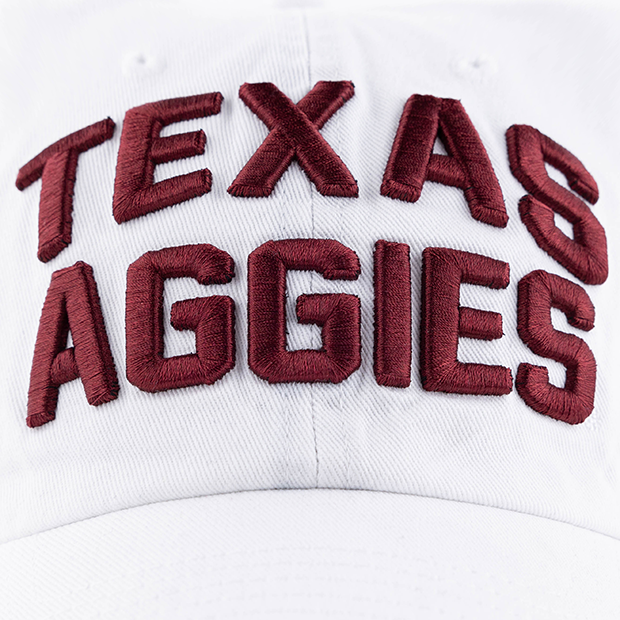 Texas A&M Aggies '47 Brand Block Lettering Hat
