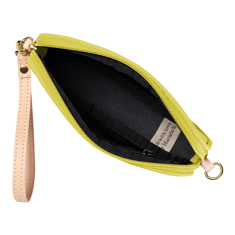 Jon Hart Coated Canvas Wristlet