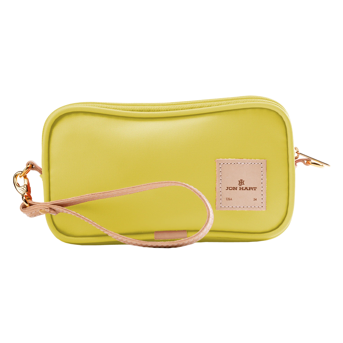 Jon Hart Coated Canvas Wristlet