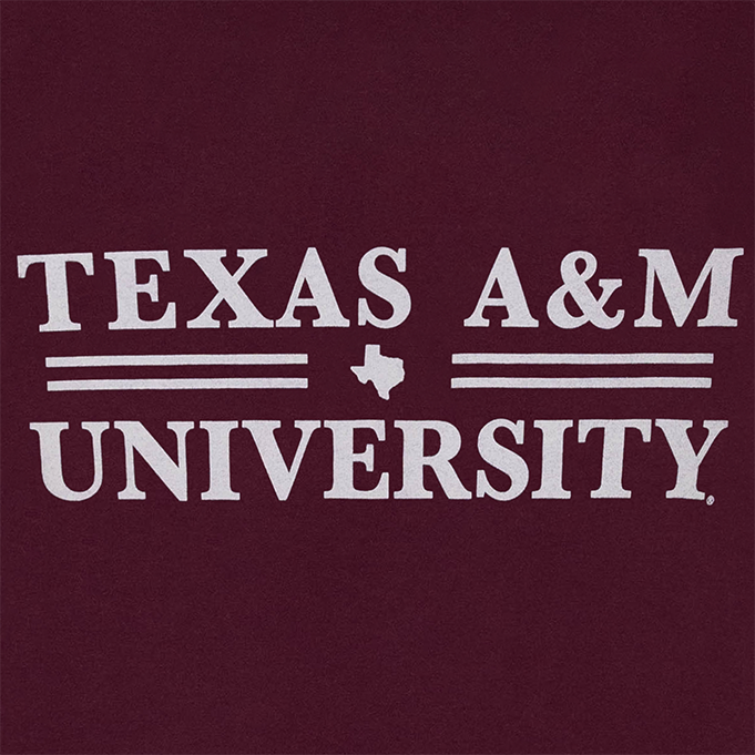 Texas A&M Double Line Youth T-Shirt