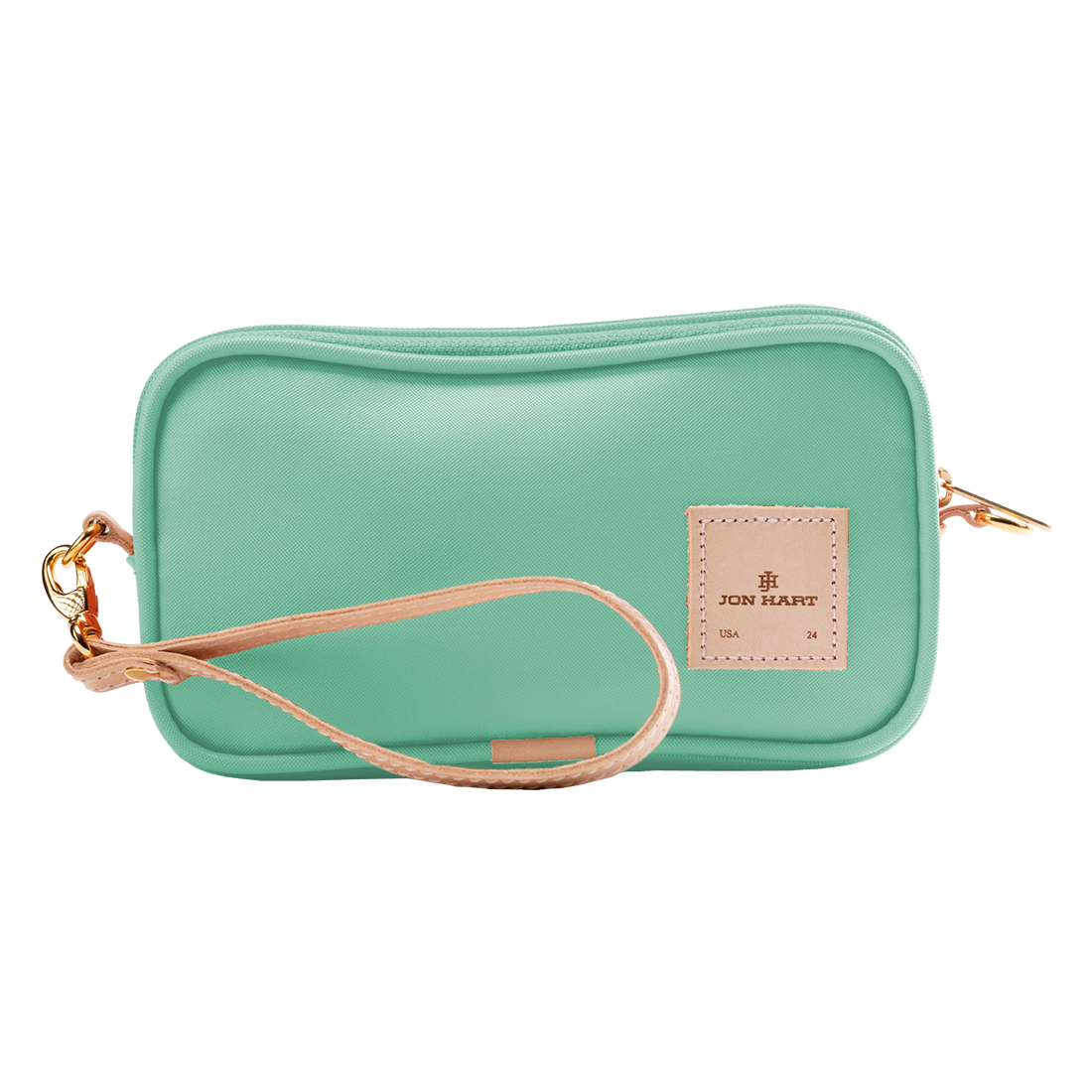 Jon Hart Coated Canvas Wristlet