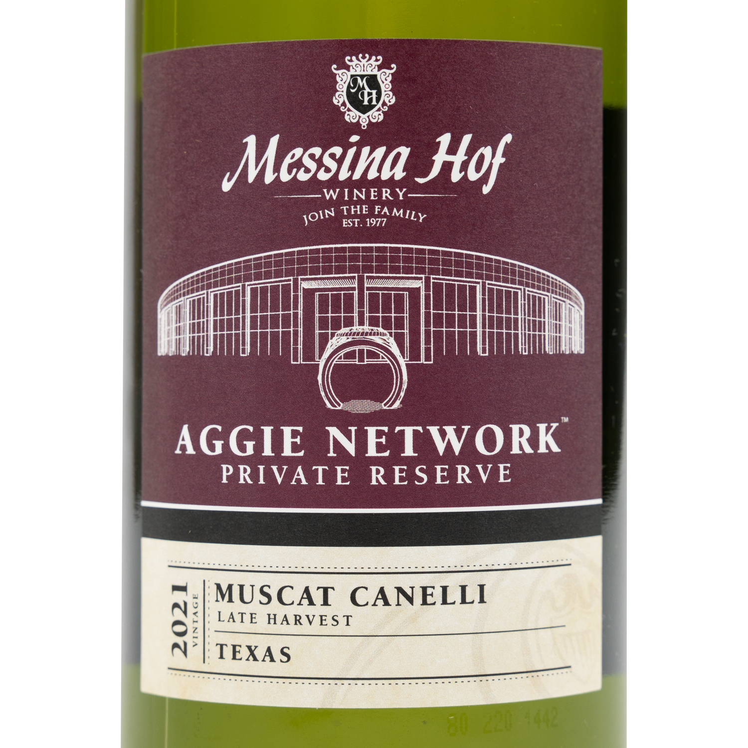 In Store Pickup Or Local Delivery Only: Messina Hof Muscat Canelli Lat