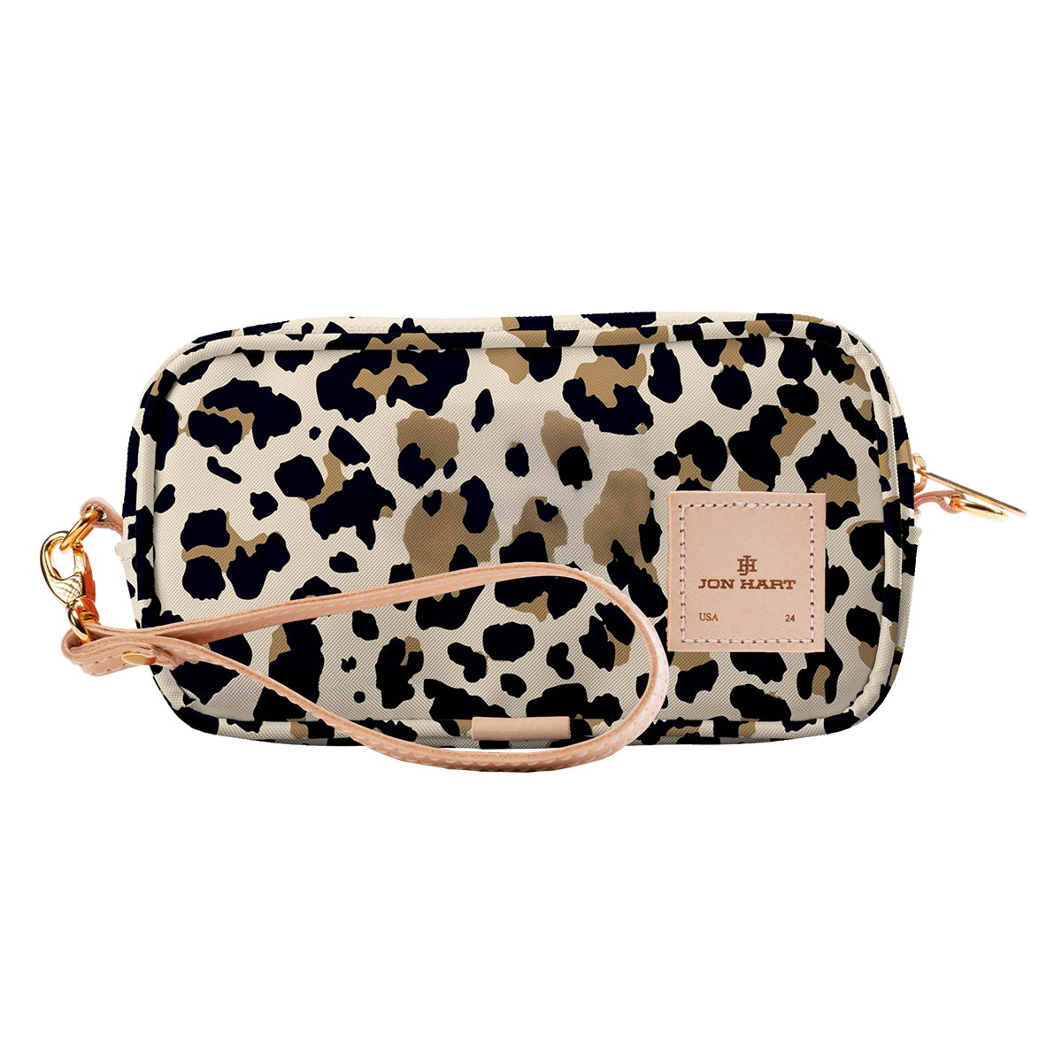 Jon Hart Coated Canvas Wristlet