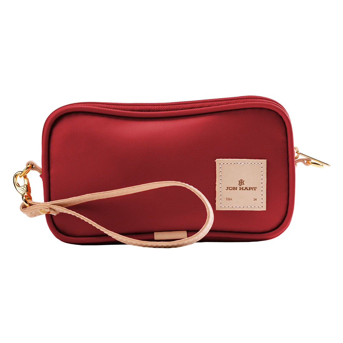 Jon Hart Coated Canvas Wristlet