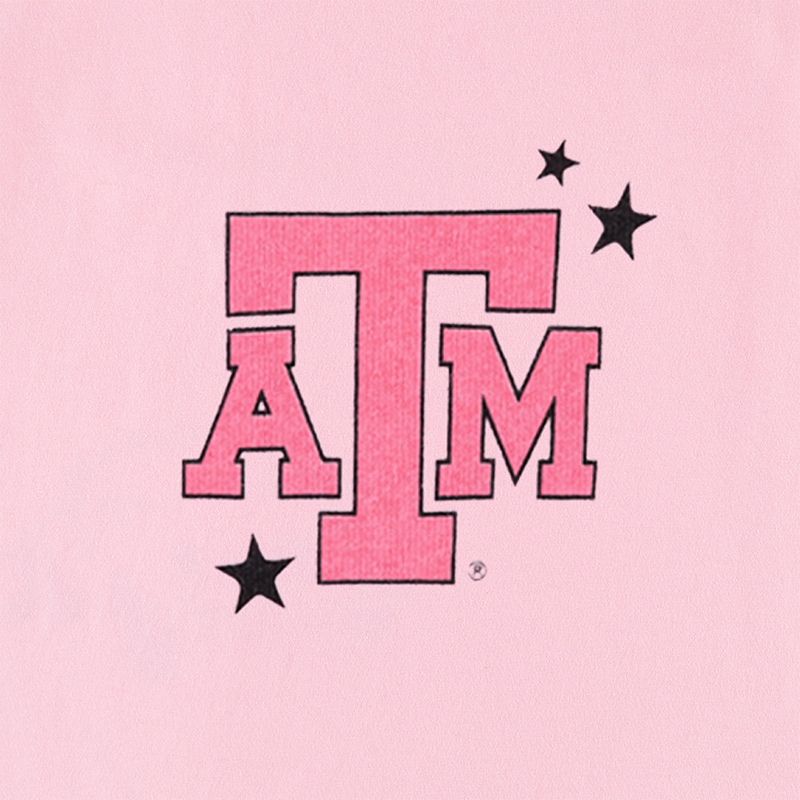 Texas A&M Youth Leopard Aggies T-Shirt - Pink