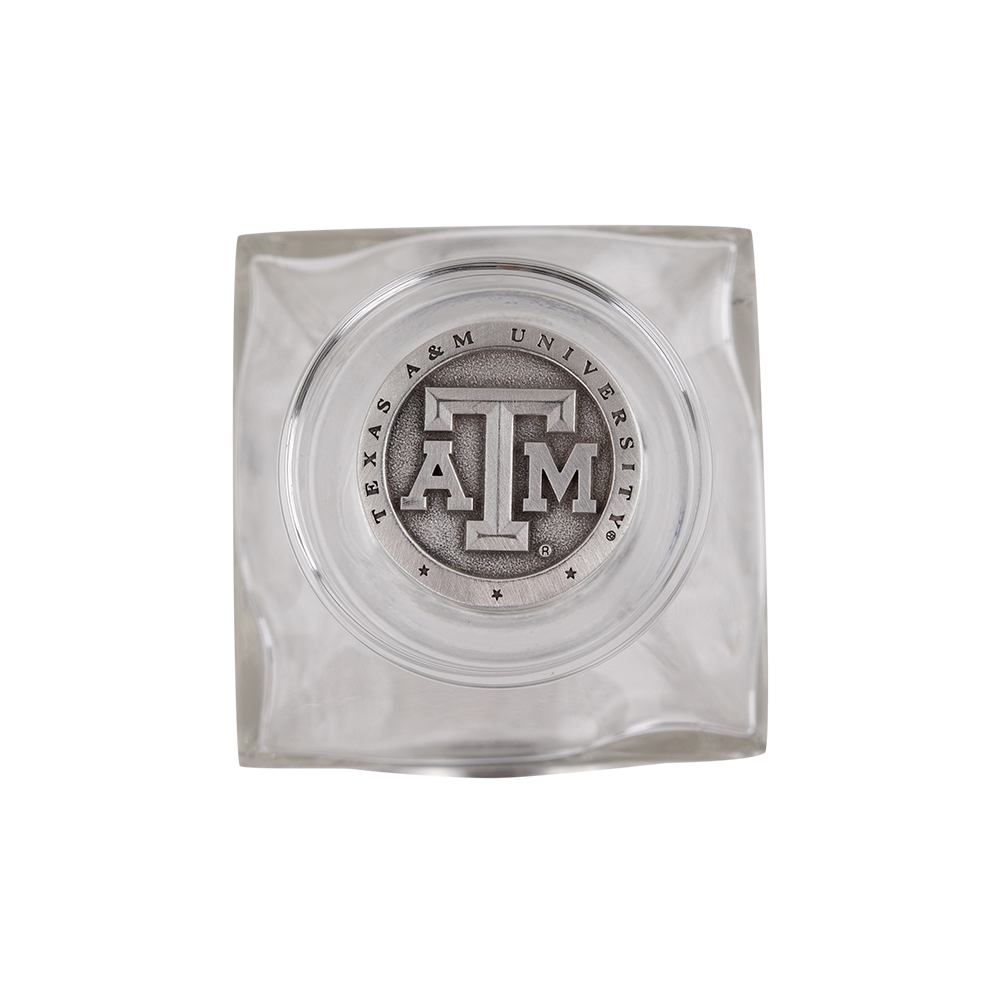 Texas A&M Heritage Square Decanter - Clear