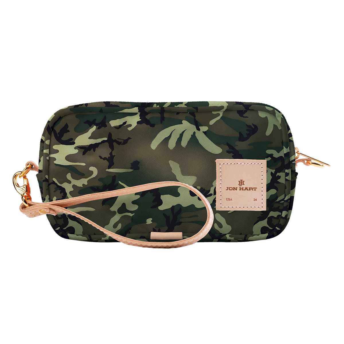 Jon Hart Coated Canvas Wristlet