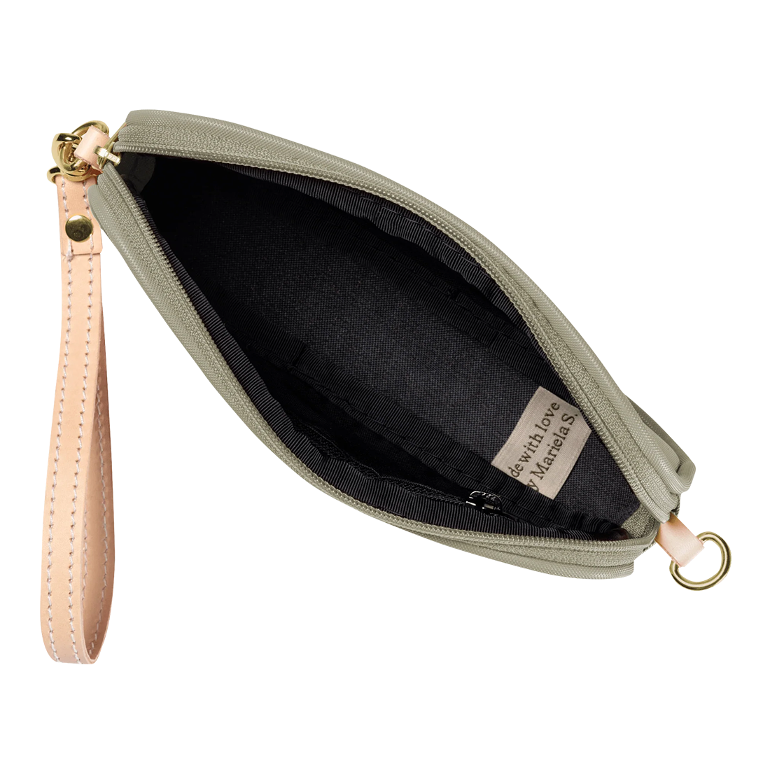 Jon Hart Coated Canvas Wristlet