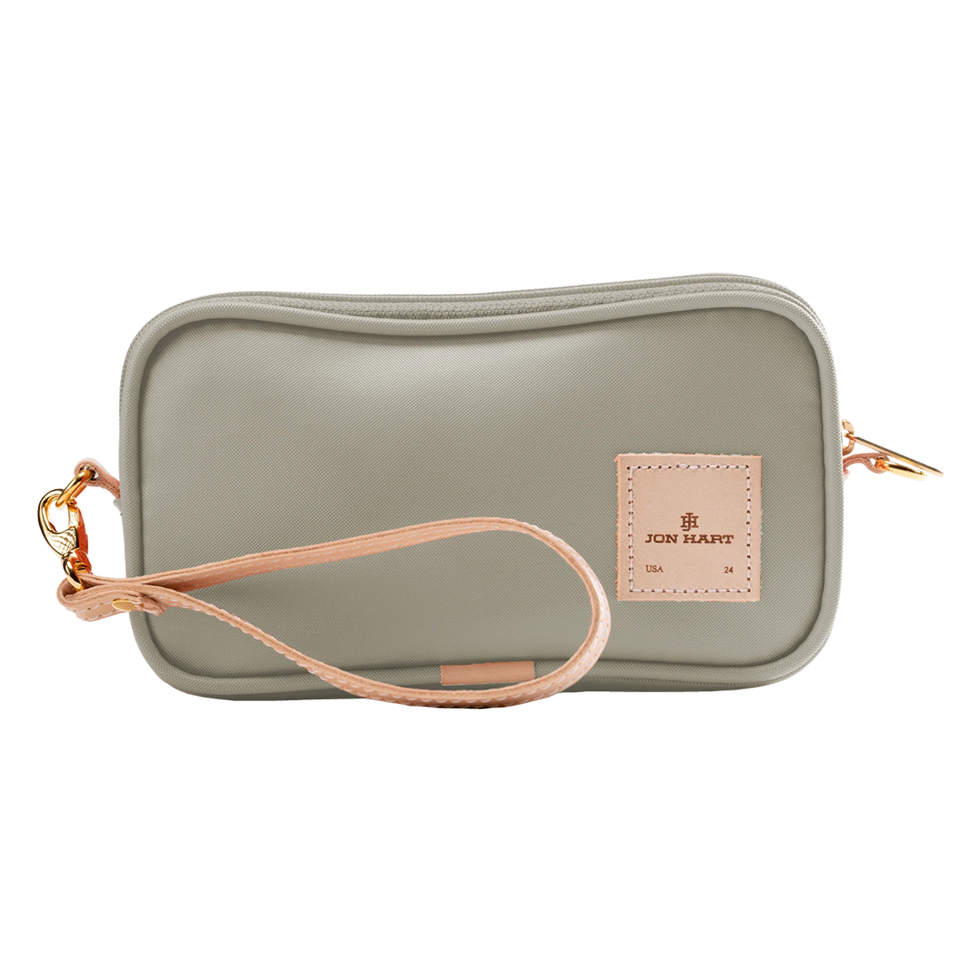 Jon Hart Coated Canvas Wristlet
