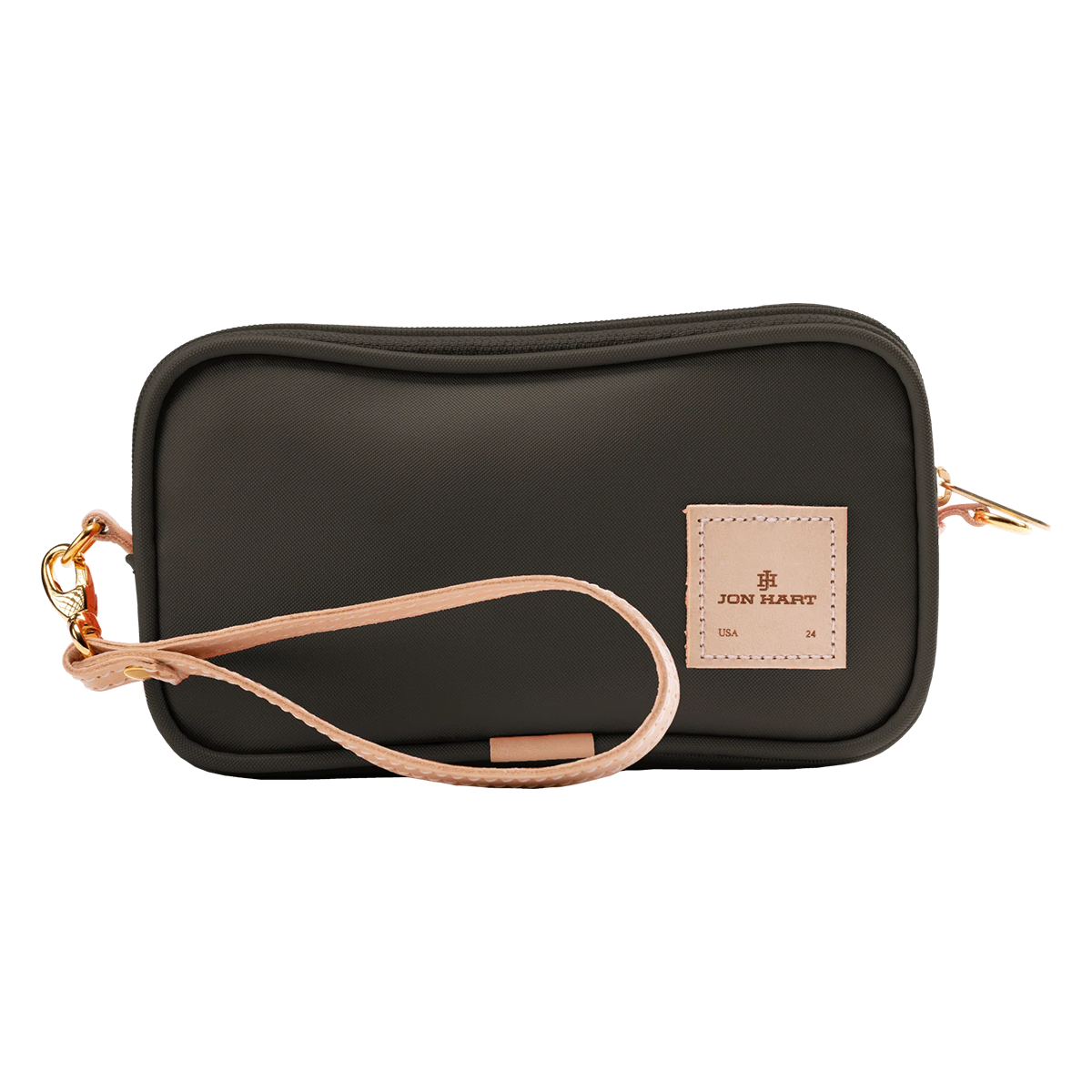 Jon Hart Coated Canvas Wristlet