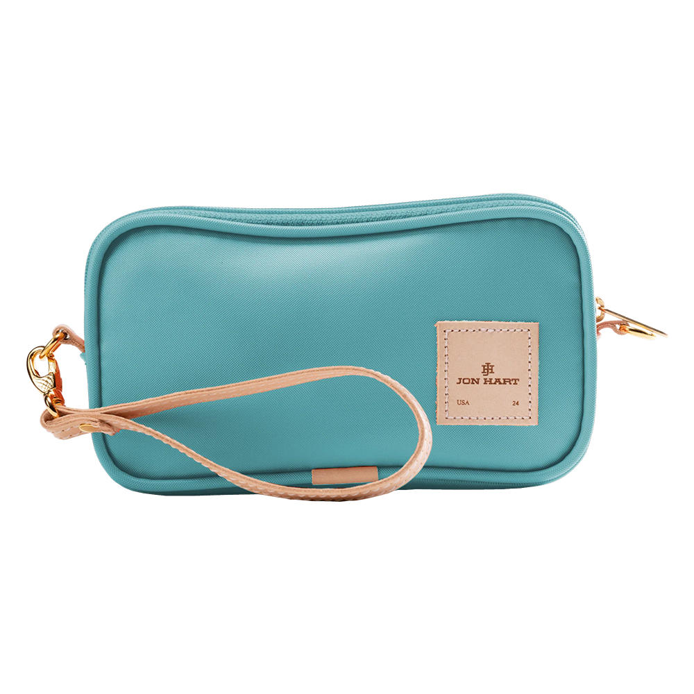 Jon Hart Coated Canvas Wristlet