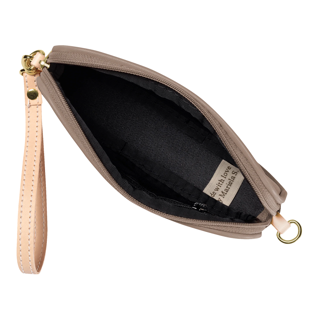 Jon Hart Coated Canvas Wristlet
