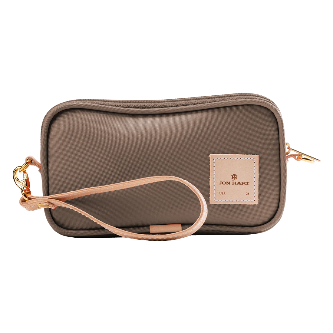 Jon Hart Coated Canvas Wristlet