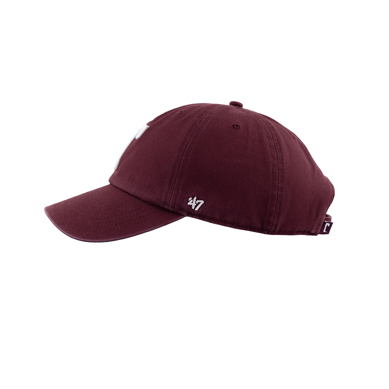 Texas A&M Maroon Block T Clean Up Hat