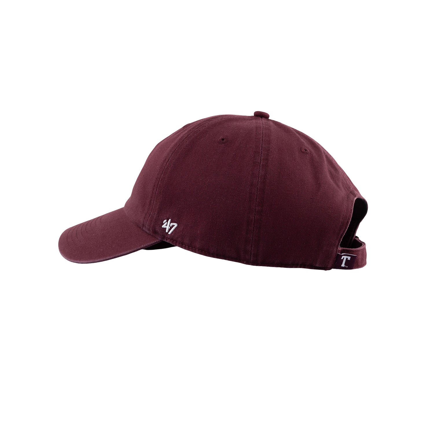 Texas A&M Maroon Block T Clean Up Hat