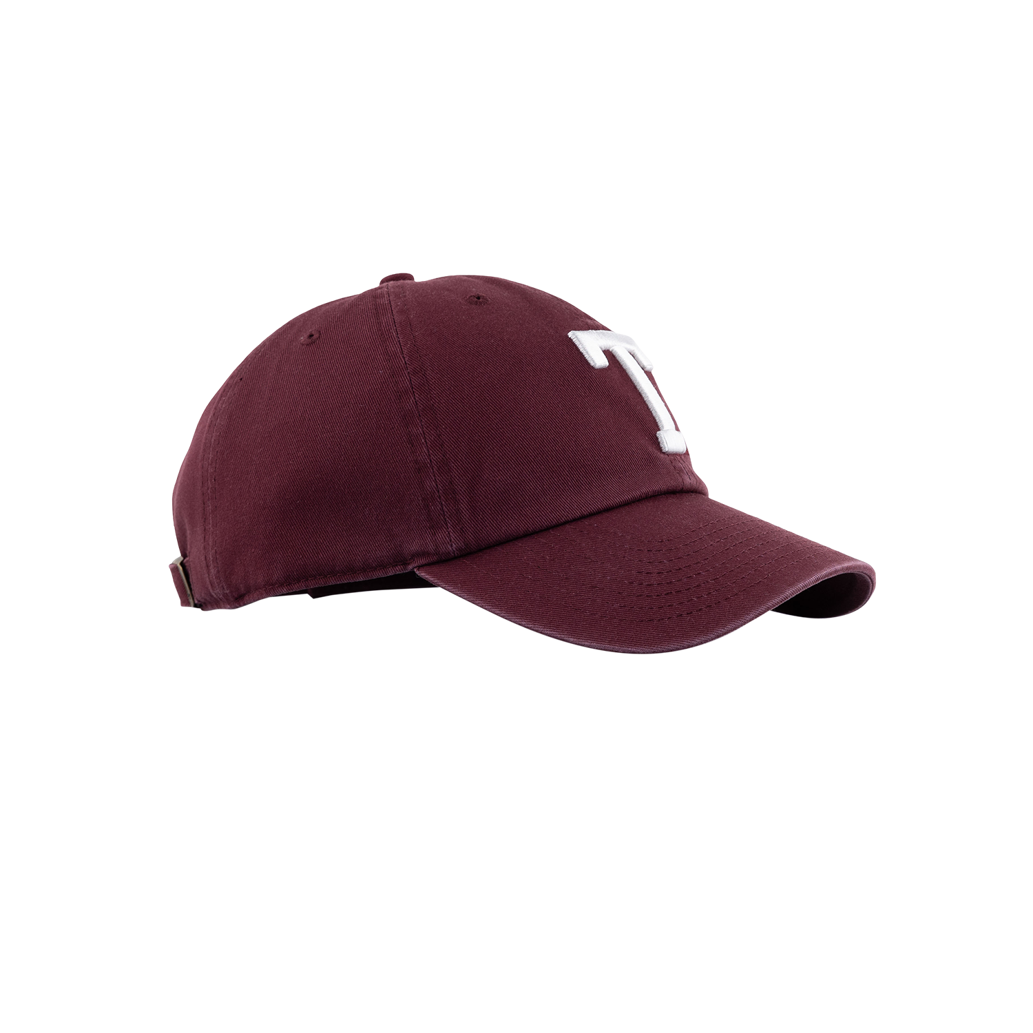 Texas A&M Maroon Block T Clean Up Hat
