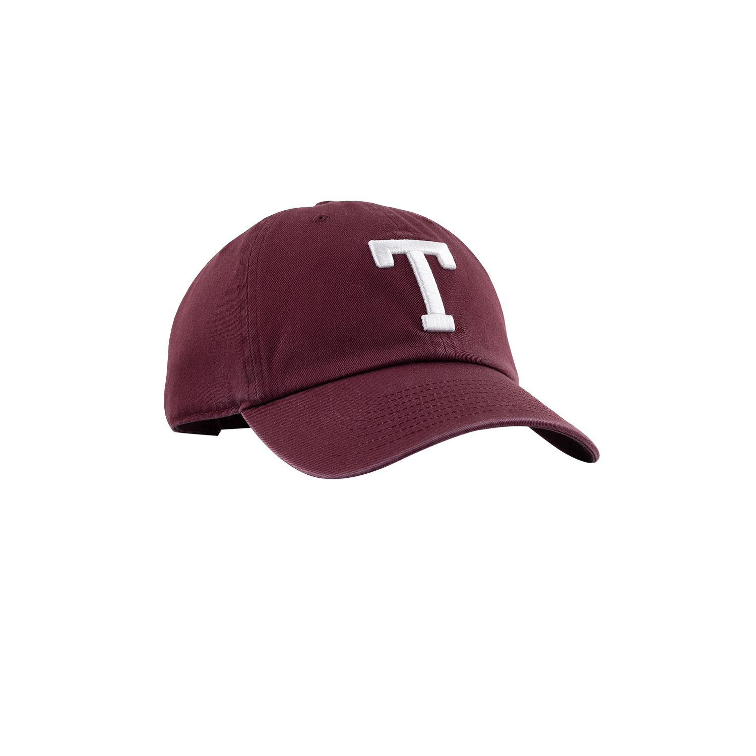 Texas A&M Maroon Block T Clean Up Hat