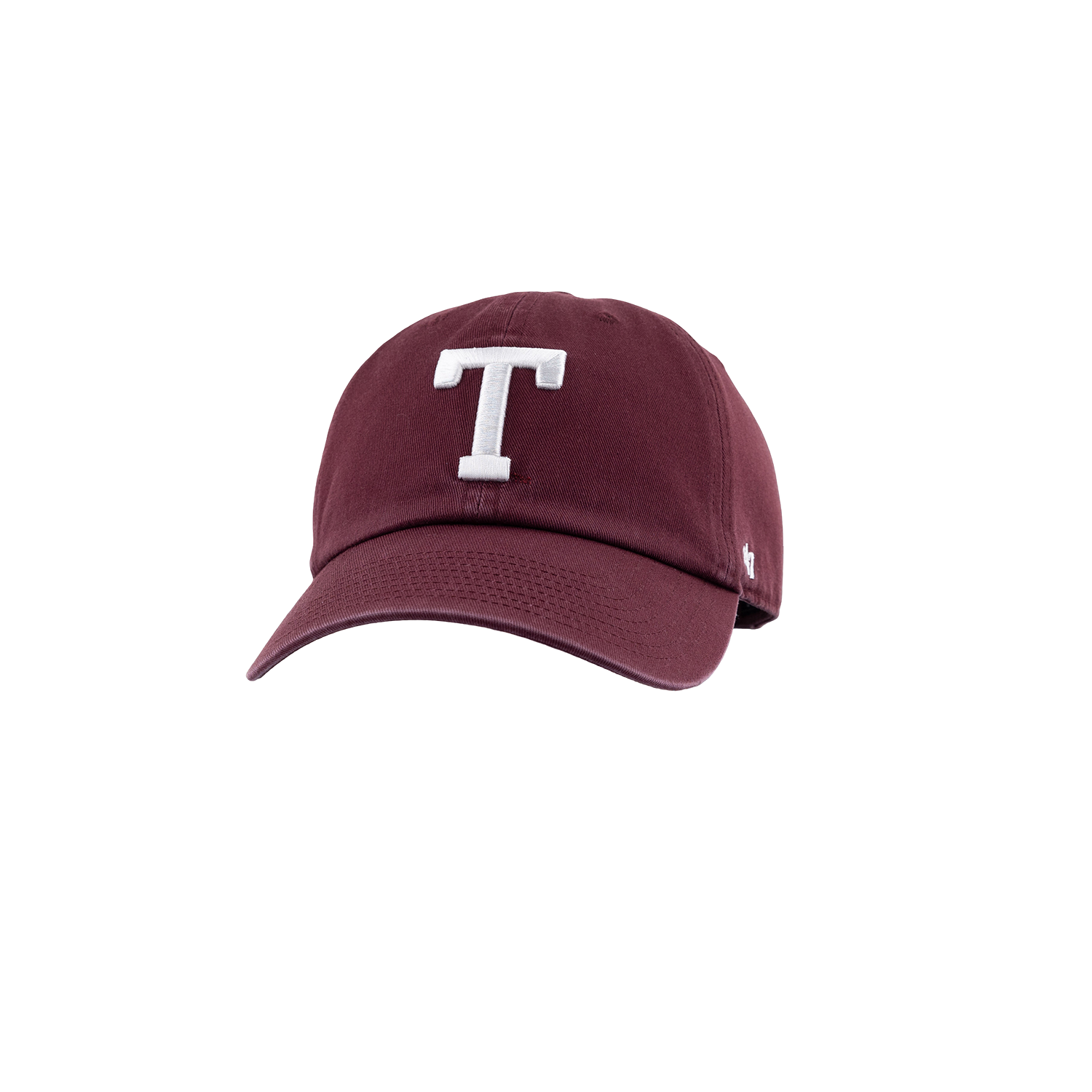 Texas A&M Maroon Block T Clean Up Hat