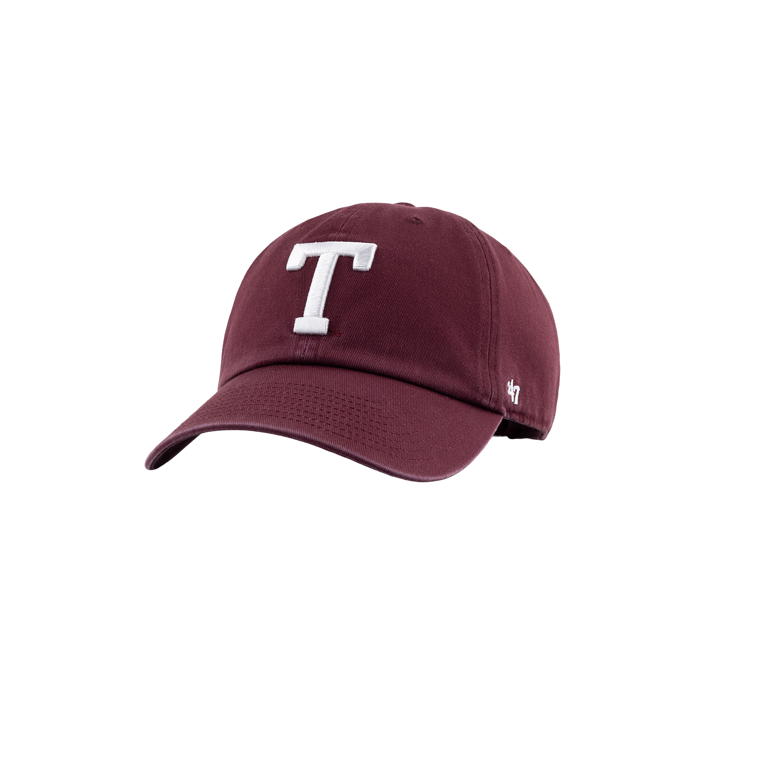 Texas A&M Maroon Block T Clean Up Hat