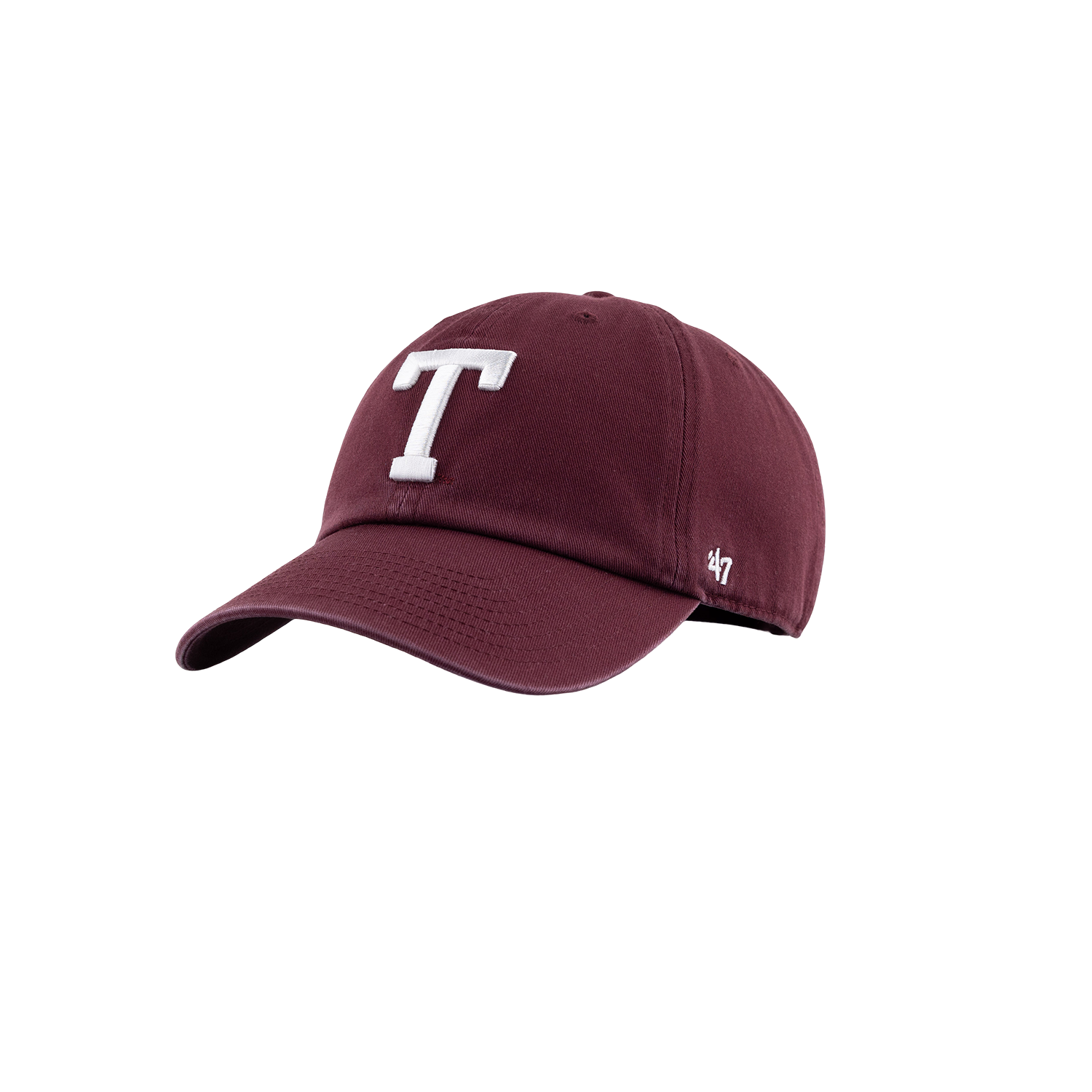 Texas A&M Maroon Block T Clean Up Hat