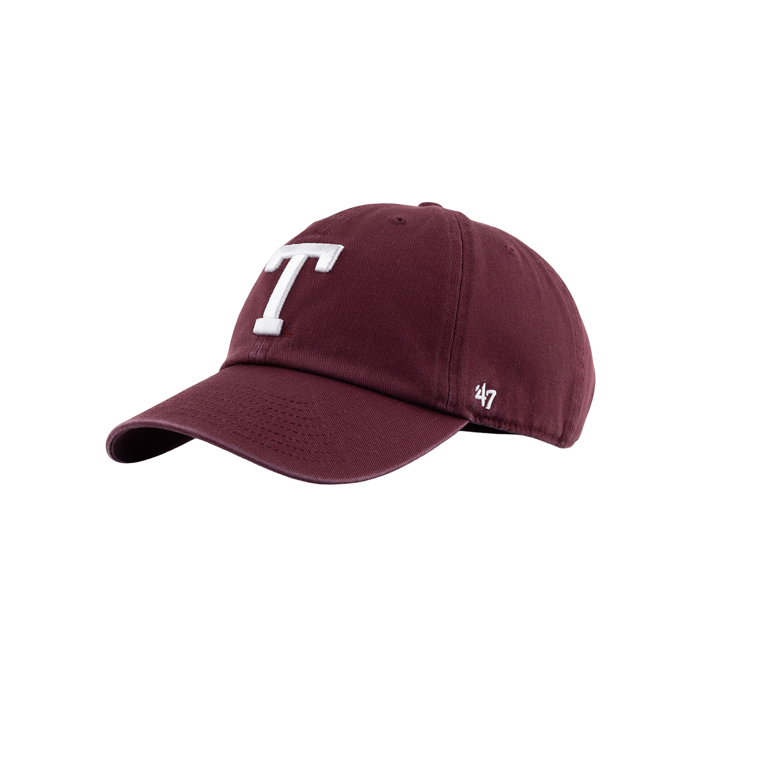 Texas A&M Maroon Block T Clean Up Hat