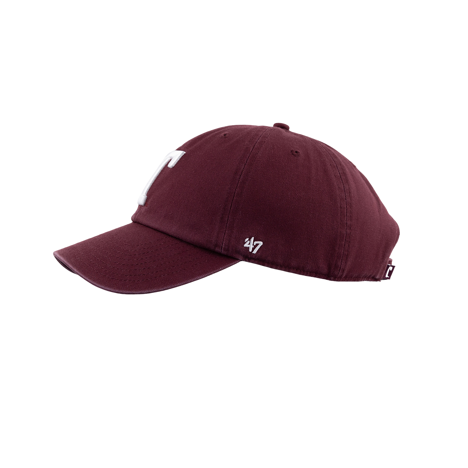 Texas A&M Maroon Block T Clean Up Hat