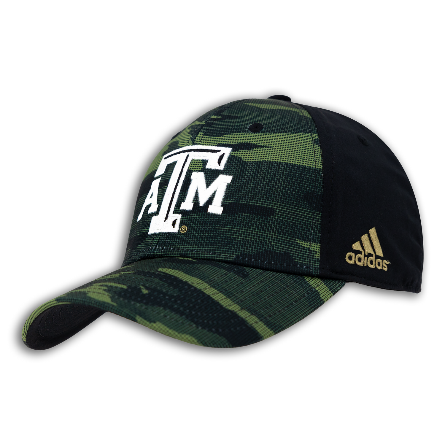 Texas A&M Adidas Camo Structured Hat