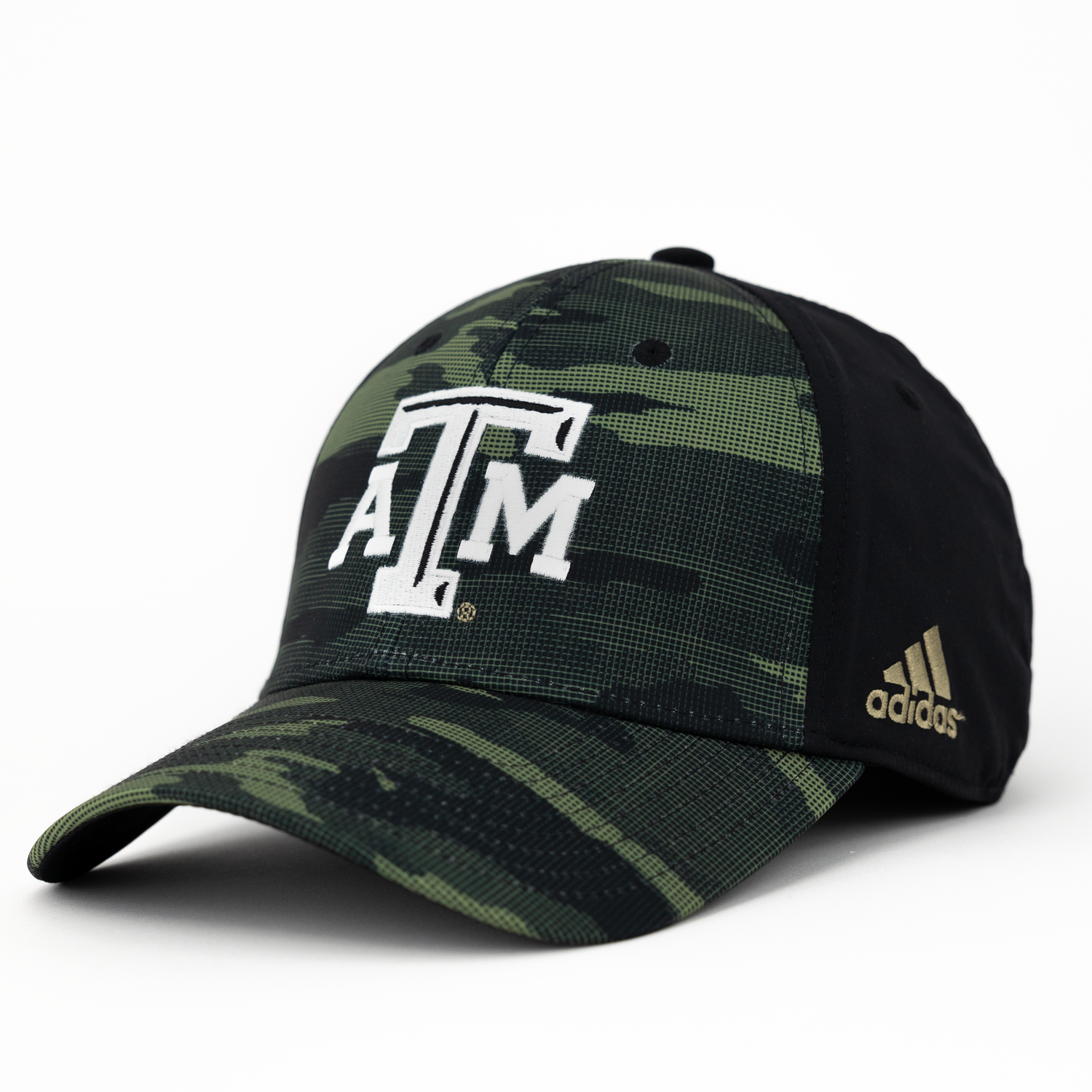 Texas A&M Adidas Camo Structured Hat
