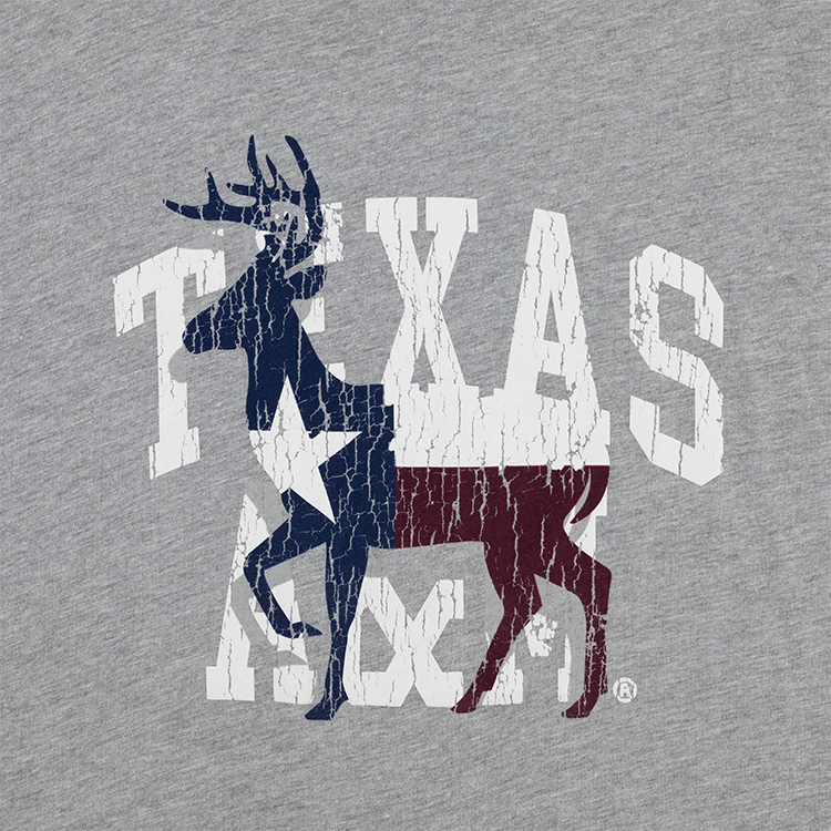 Texas A&M Deer Flag T-Shirt