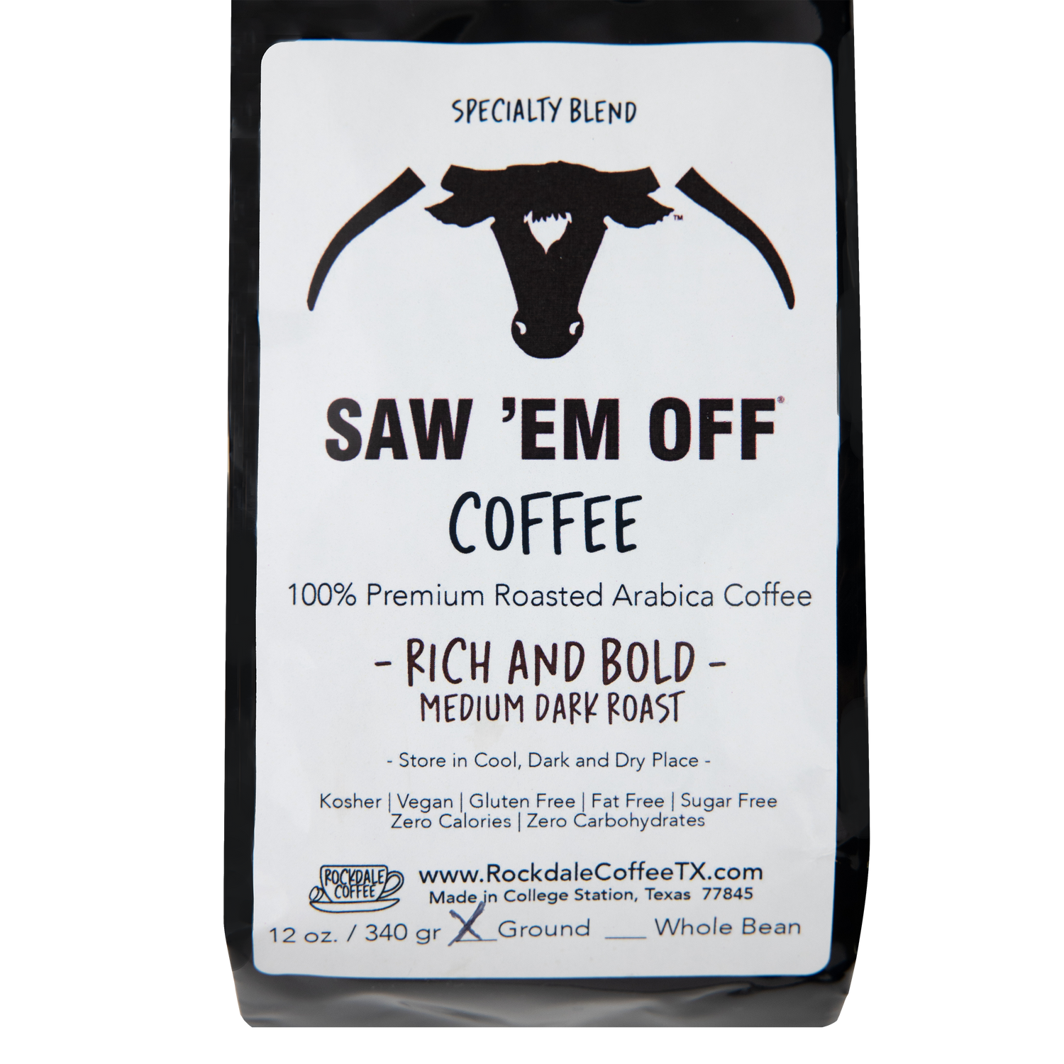 Saw 'Em Off Blend Ground Coffee 12 Oz