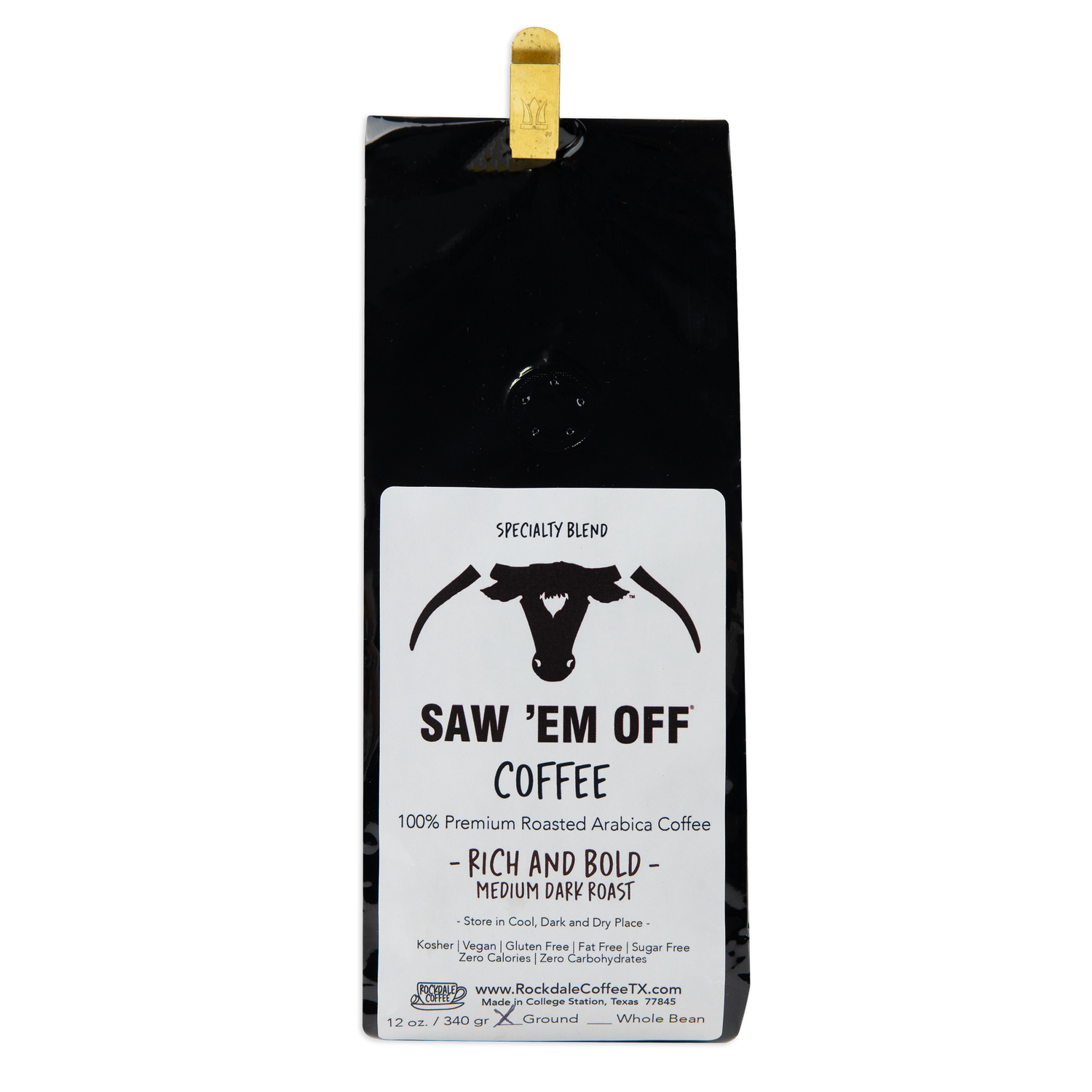 Saw 'Em Off Blend Ground Coffee 12 Oz