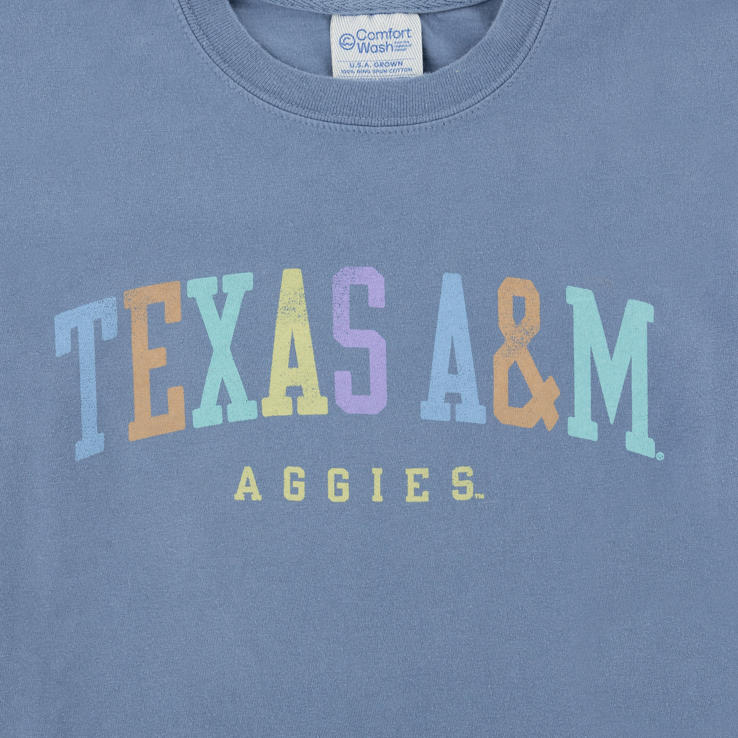 Texas A&M Aggies Youth Rainbow T-Shirt