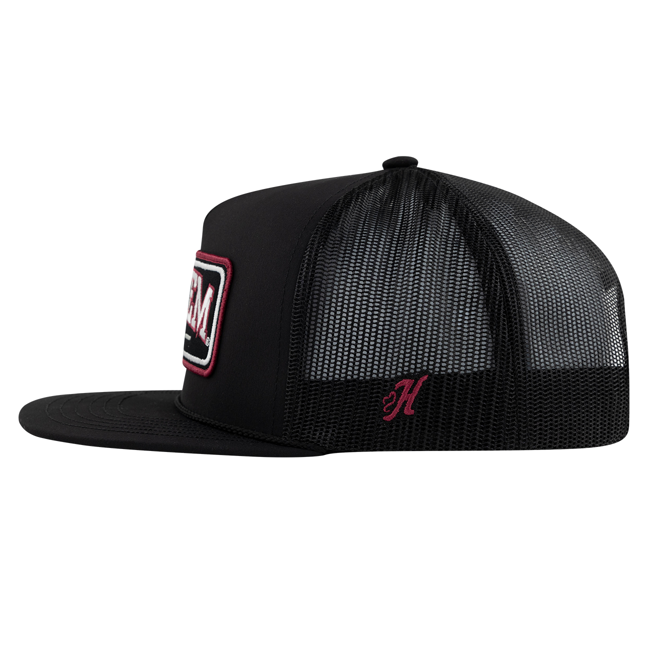 Texas A&M Gig 'Em Patch Black Snapback