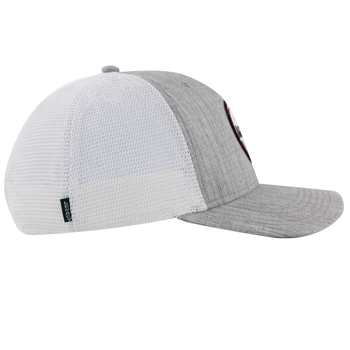 Texas A&M Aggies Circle Patch Grey Mesh Hat