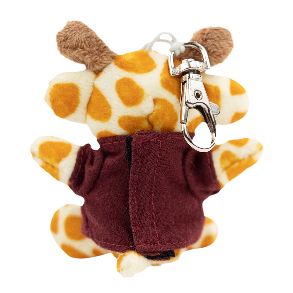 Texas A&M Giraffe Keychain with T-Shirt