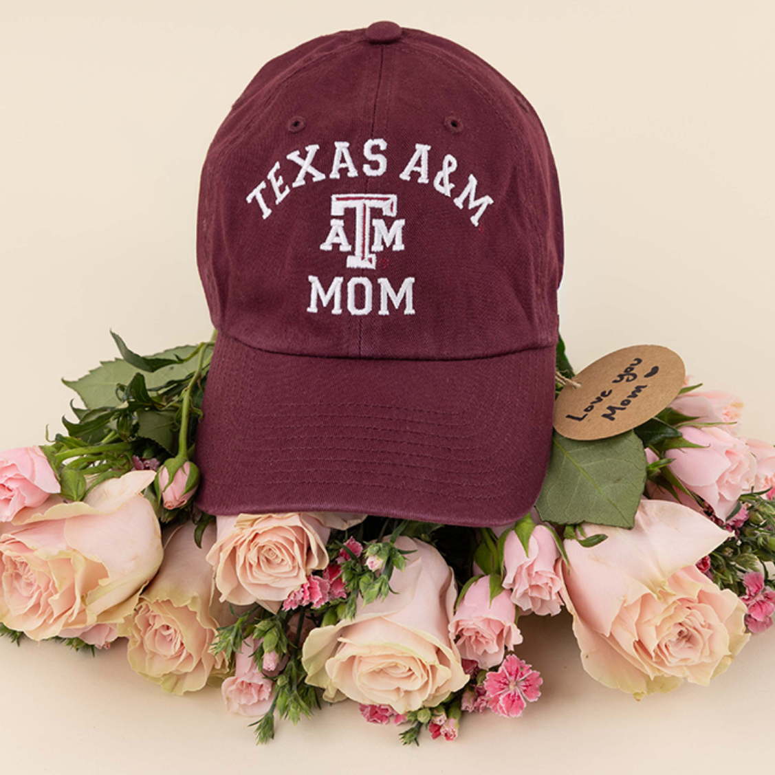 Texas A&M '47 Brand Clean Up Mom Maroon Hat