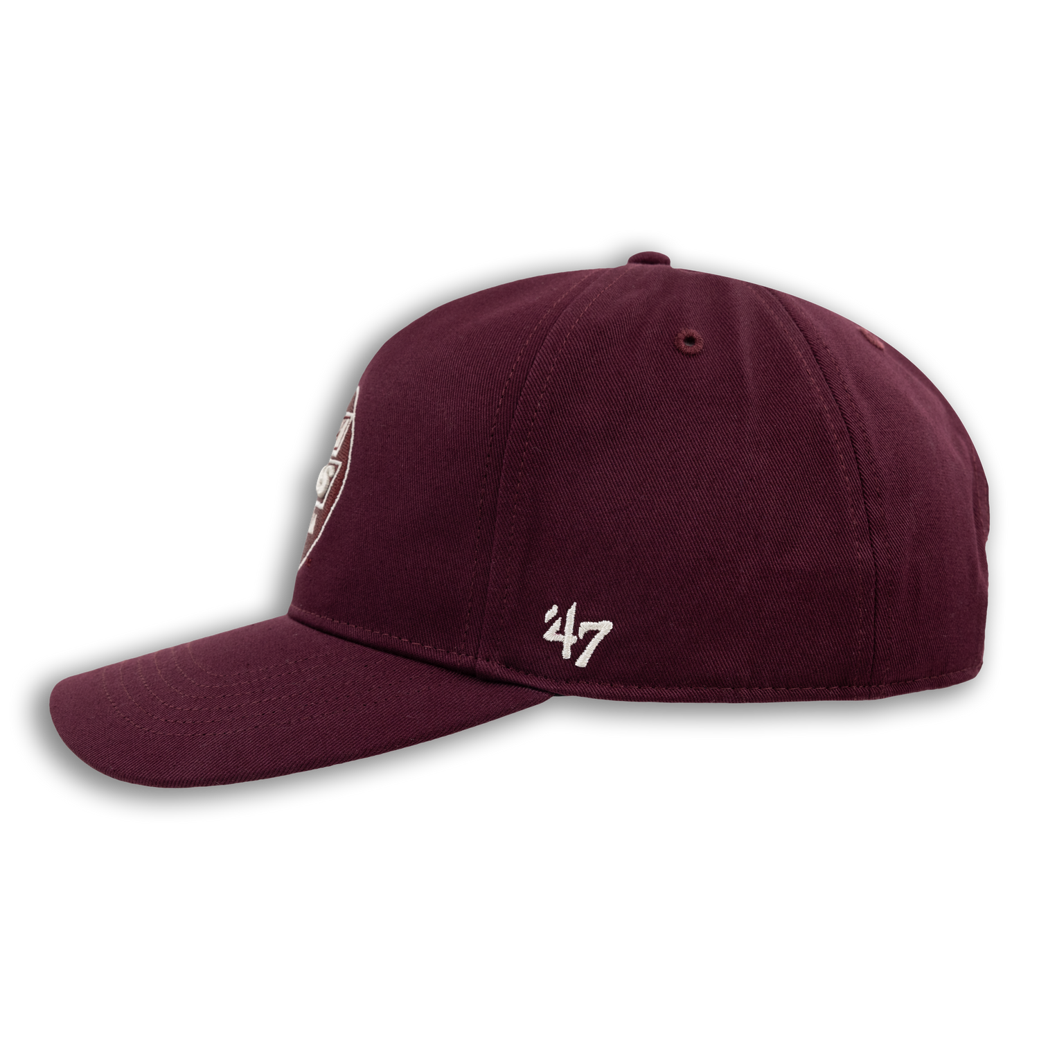 Texas A&M '47 Brand Aggies Circle Vault Structured Maroon Hat