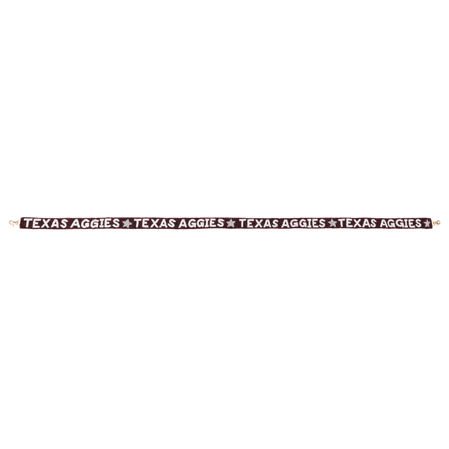 Texas Aggies Beaded Purse Strap