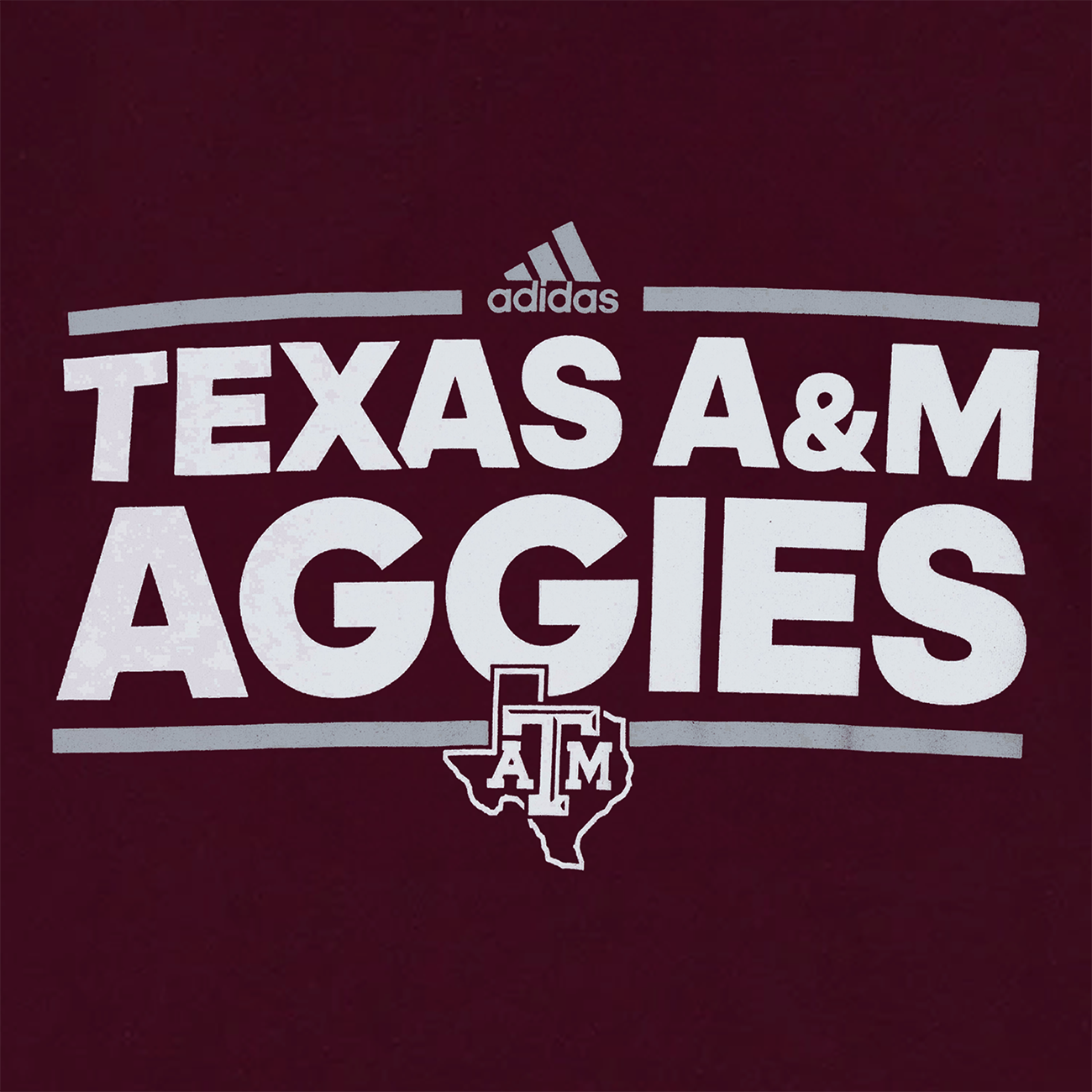 Texas A&M Aggies Adidas Lonestar Pregame Tee