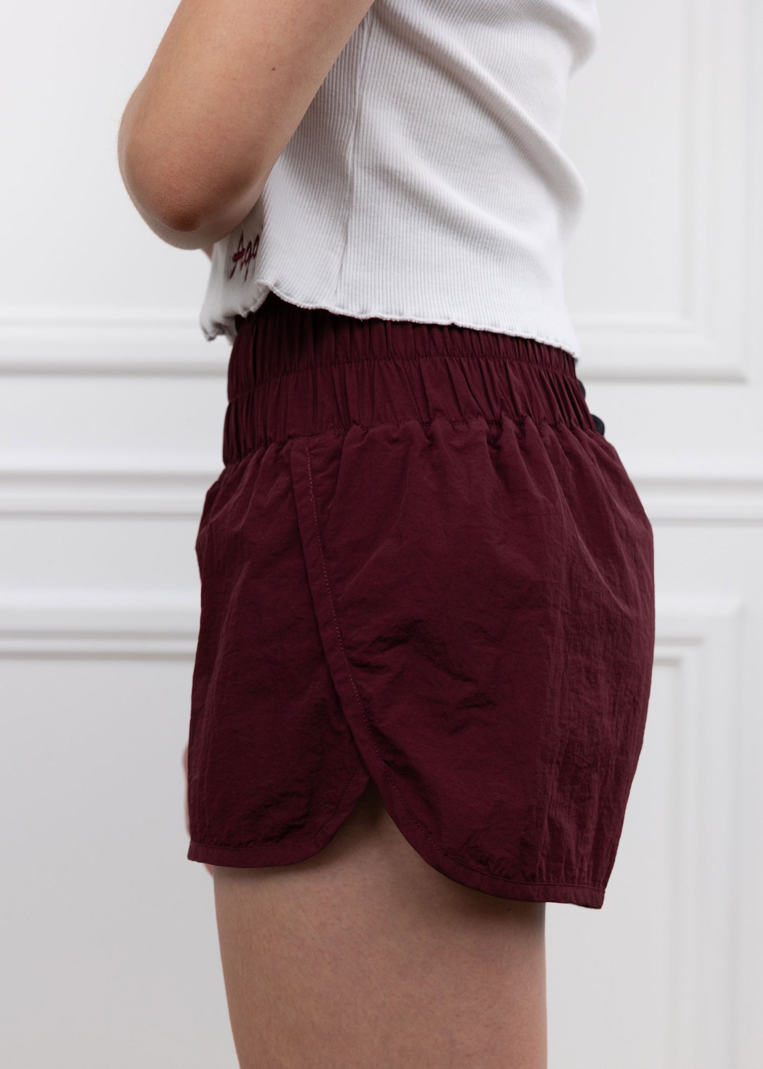 Maroon Athletic Shorts