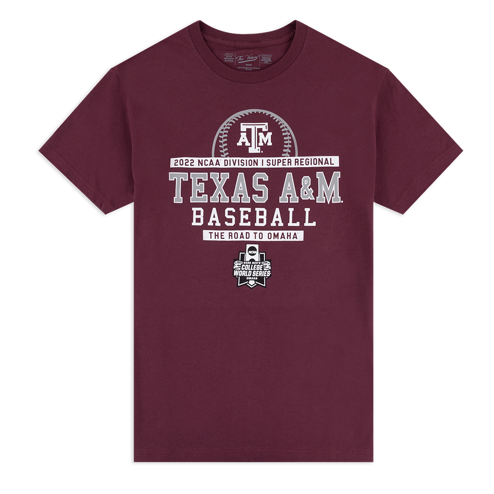 Texas A&M Super Regional 2022 Baseball T-Shirt