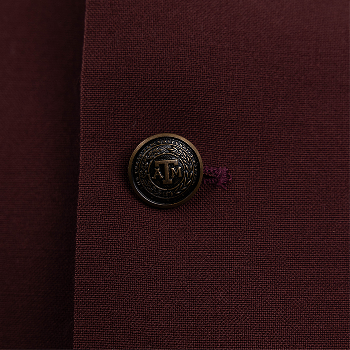 Texas A&M Logo Lining Men's Blazer - Maroon