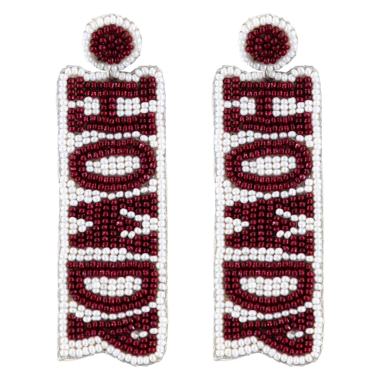 Howdy Beaded Earrings