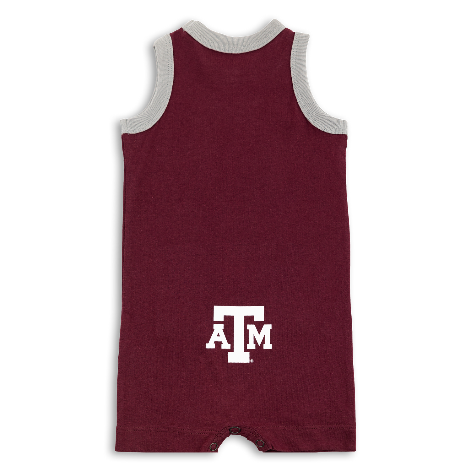 Texas A&M Colosseum Athletics Maroon & Gray Infant Romper