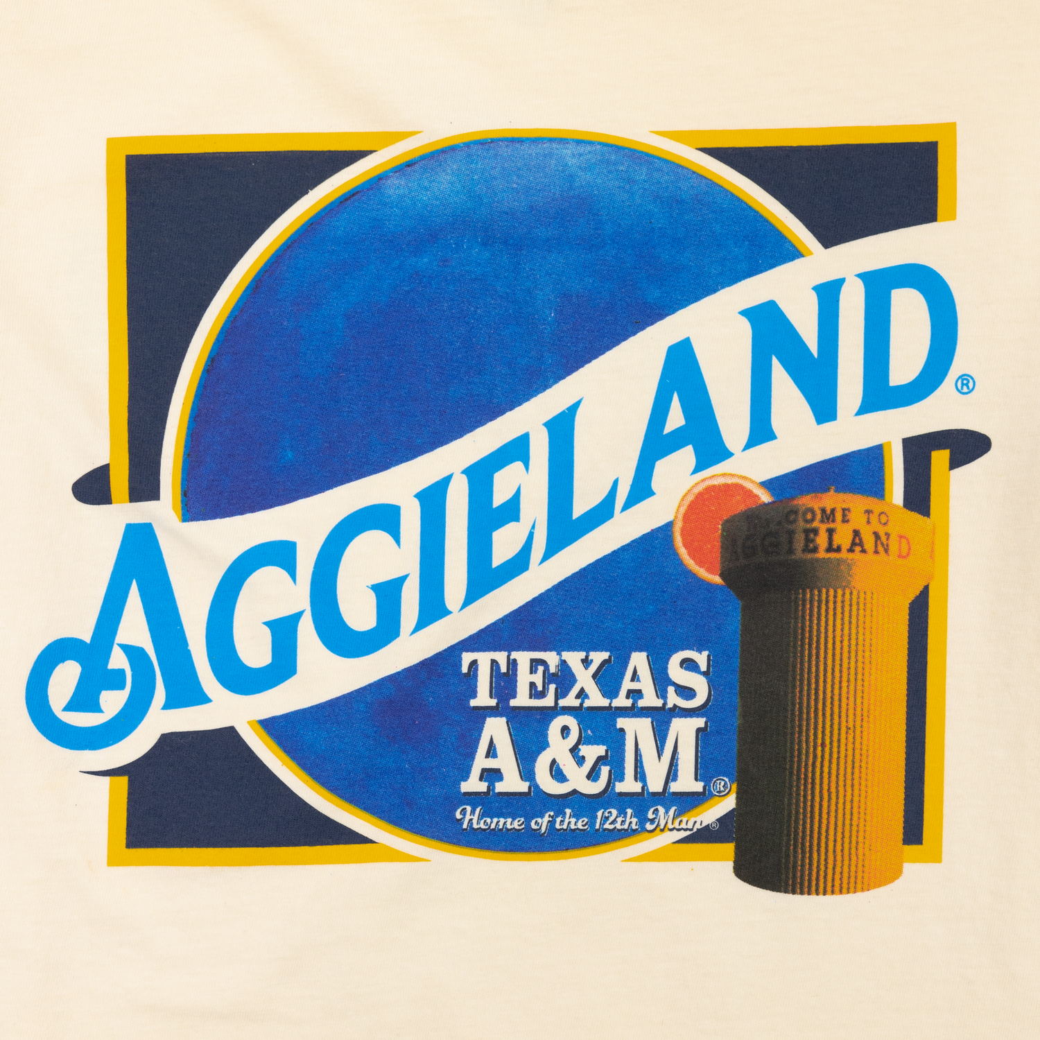 Texas A&M Aggie Maroon Moon T-Shirt