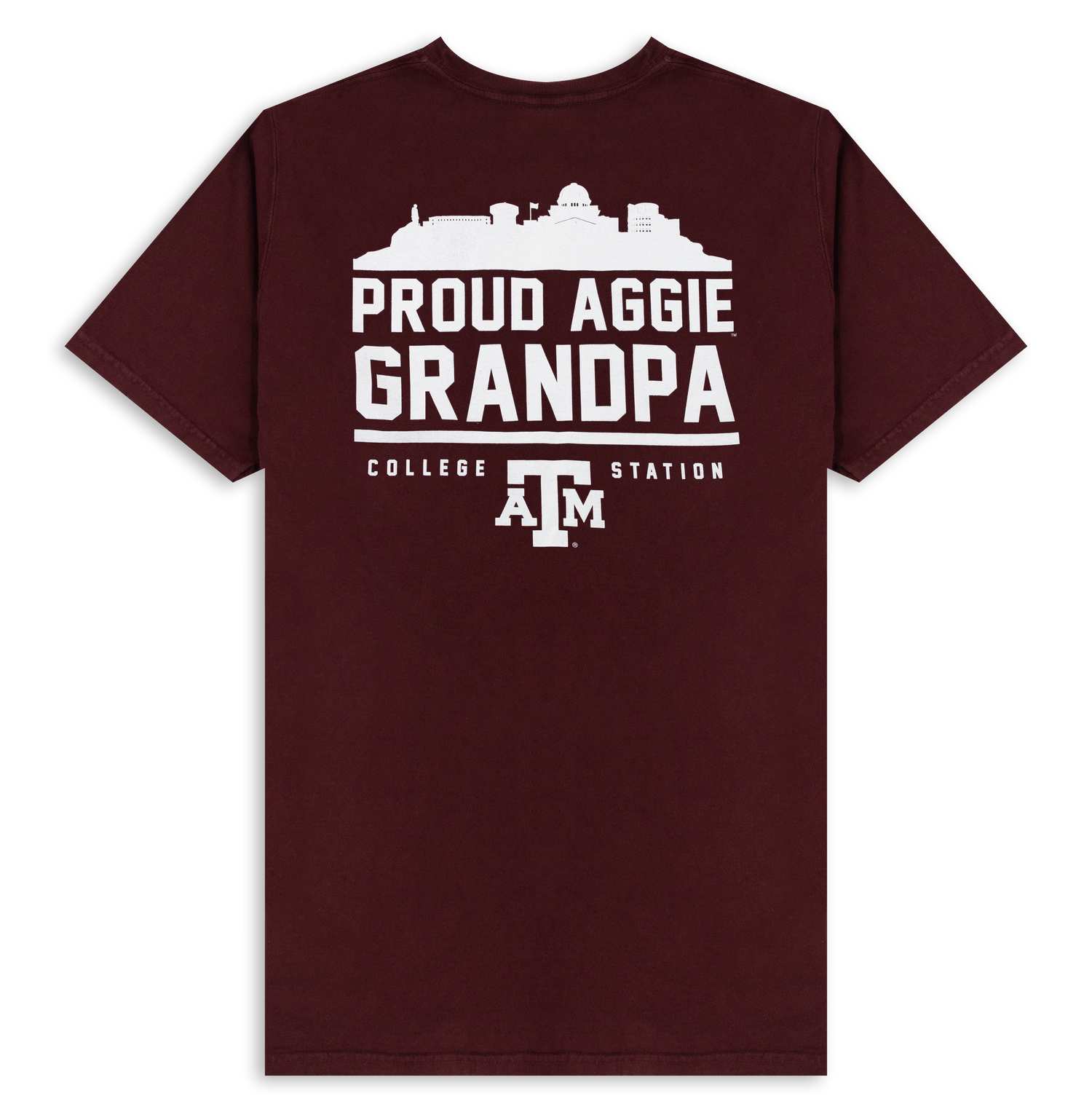 Texas A&M Skyline Grandpa T-Shirt