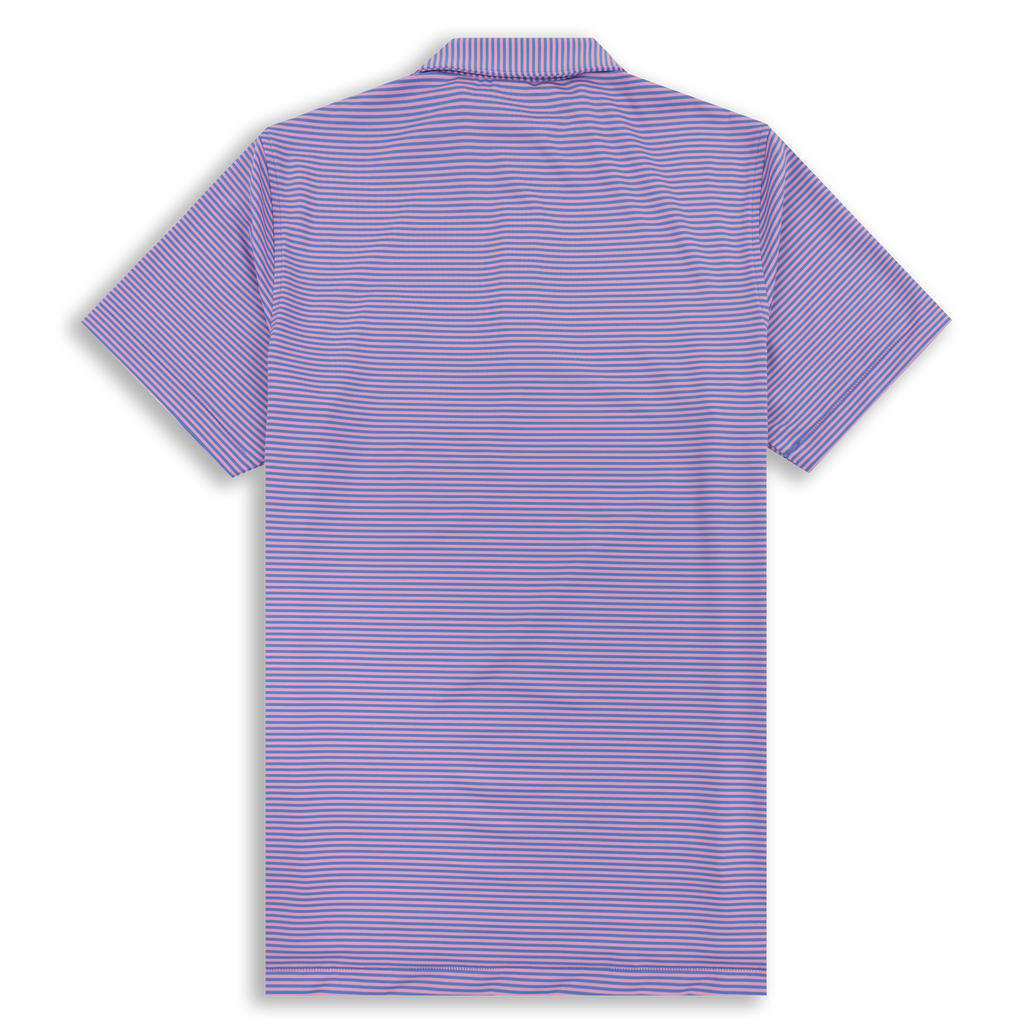 Texas A&M Peter Millar Pink & Blue Hales Performance Polo