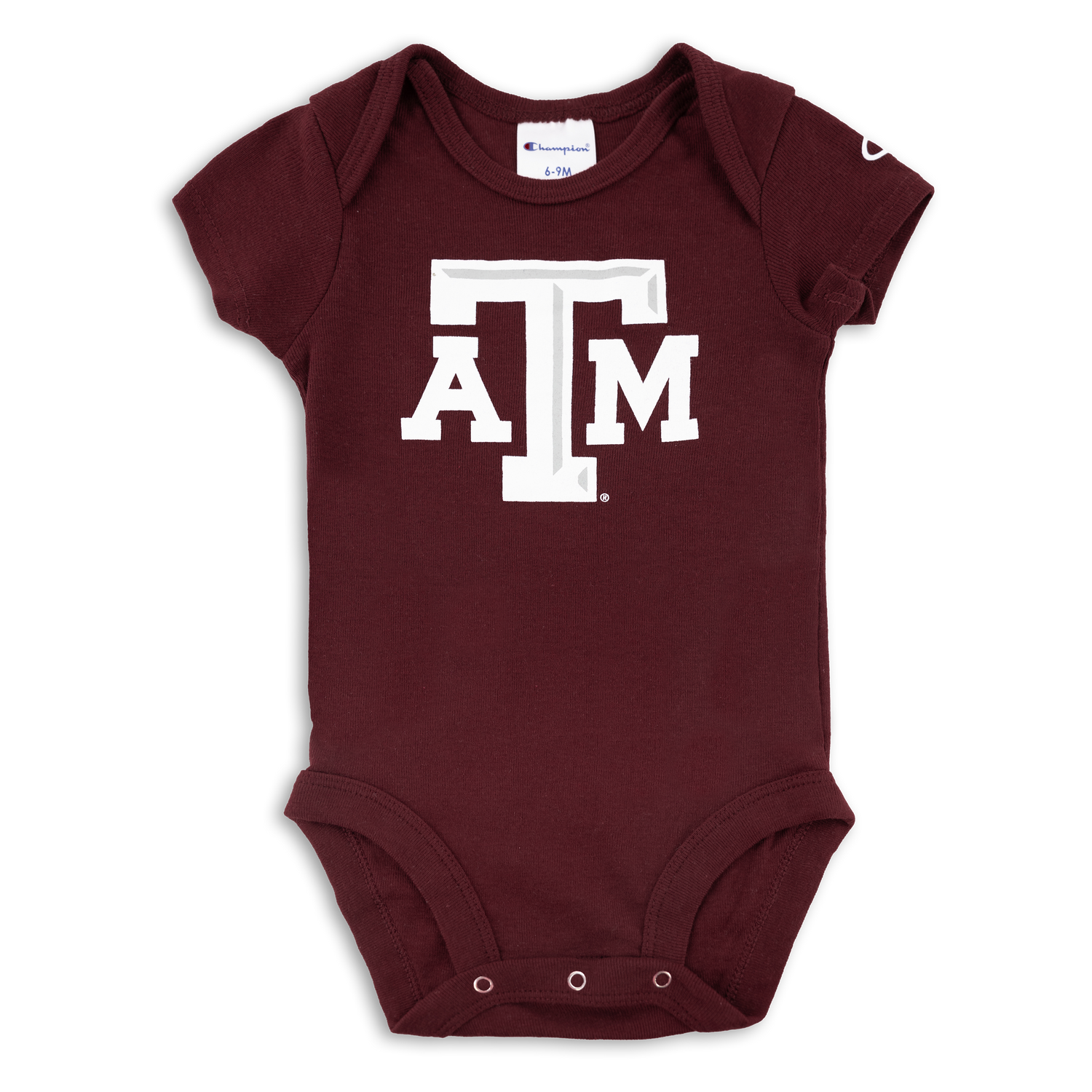 Texas A&M Beveled Infant Onesie
